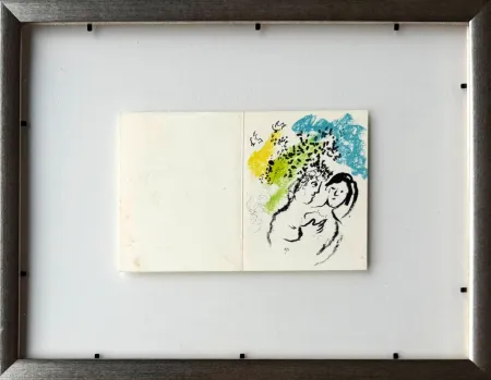 Litografia Chagall - New Year's Card