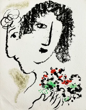 Litografia Chagall - New Year's Card