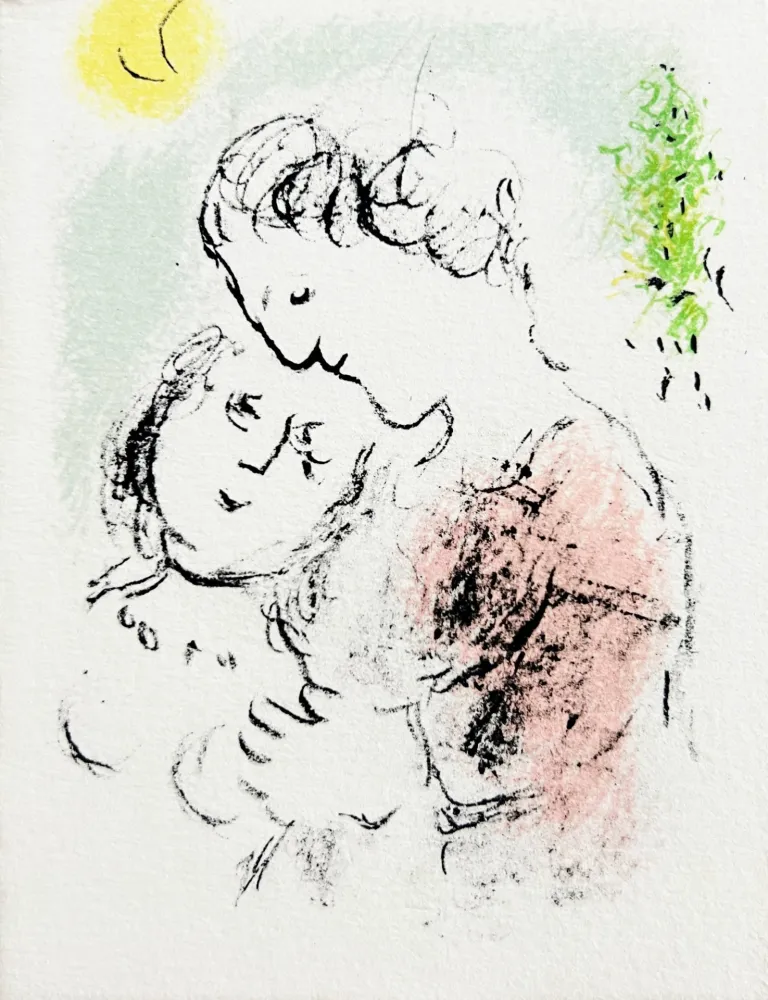 Litografia Chagall - New Year's Card