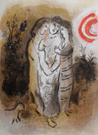 Sem Técnica Chagall - Noémi et ses Belles-Filles, 1960