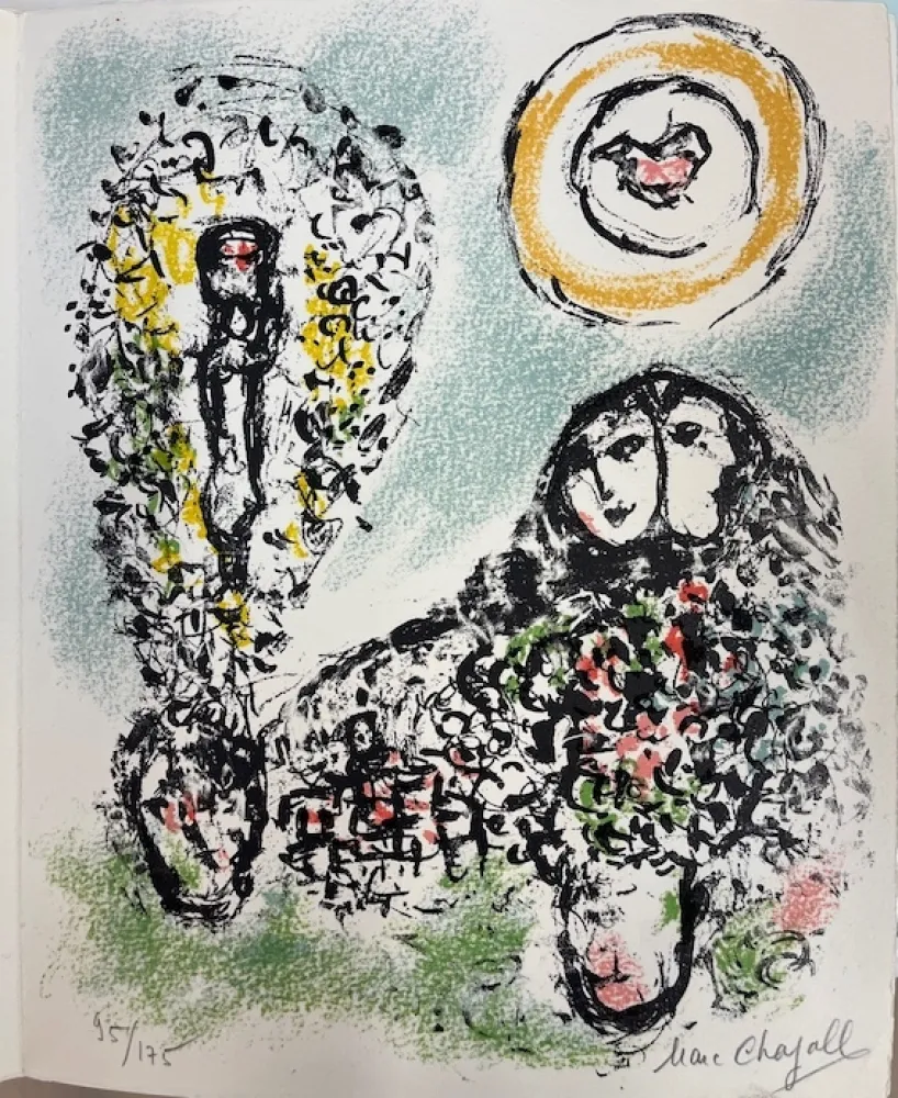 Litografia Chagall - Ponerlo en palabras