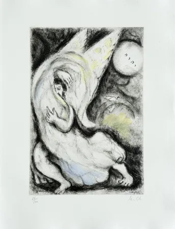 Água-Forte Chagall - Promise to Jerusalem