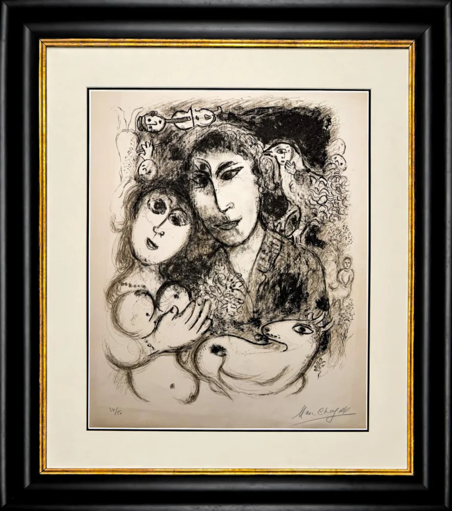 Litografia Chagall - Sortilège