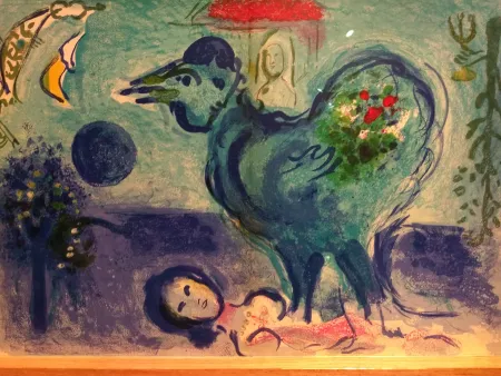 Livro Ilustrado Chagall - Sur quatre murs
