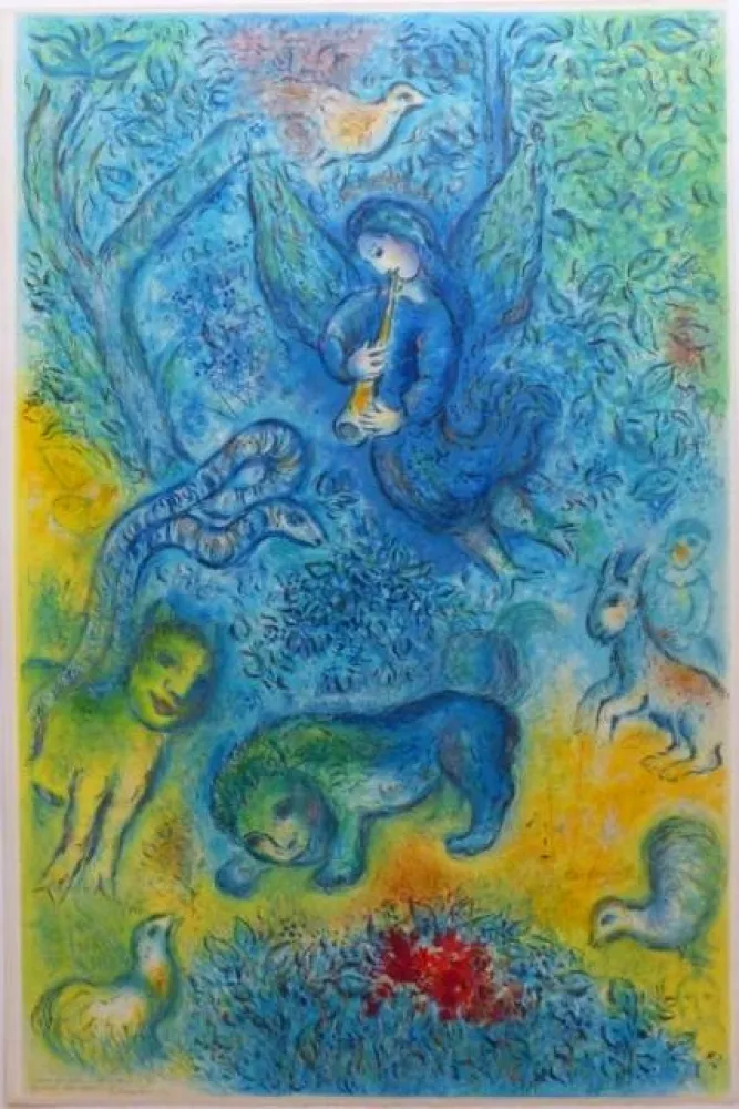 Litografia Chagall - The Magic Flute