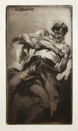 Água-Forte E Água-Tinta Chahine - Croc en jambe