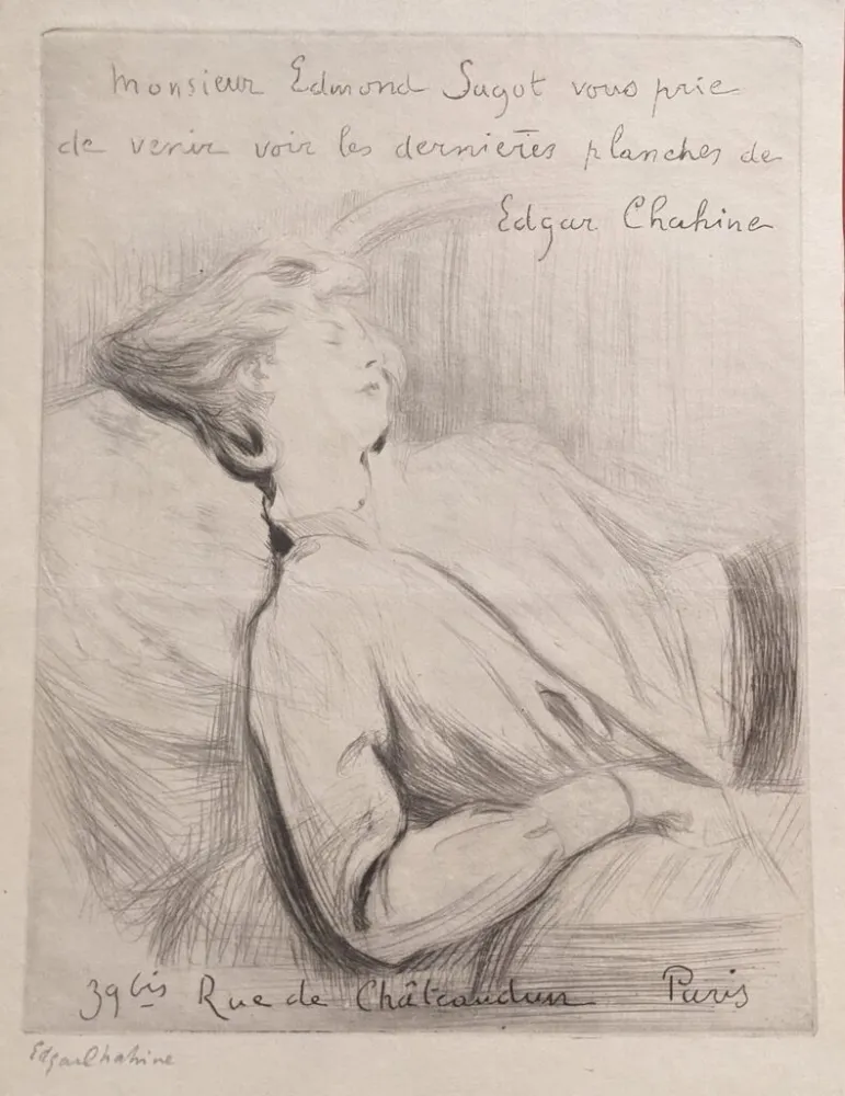 Gravura Chahine - Invitation