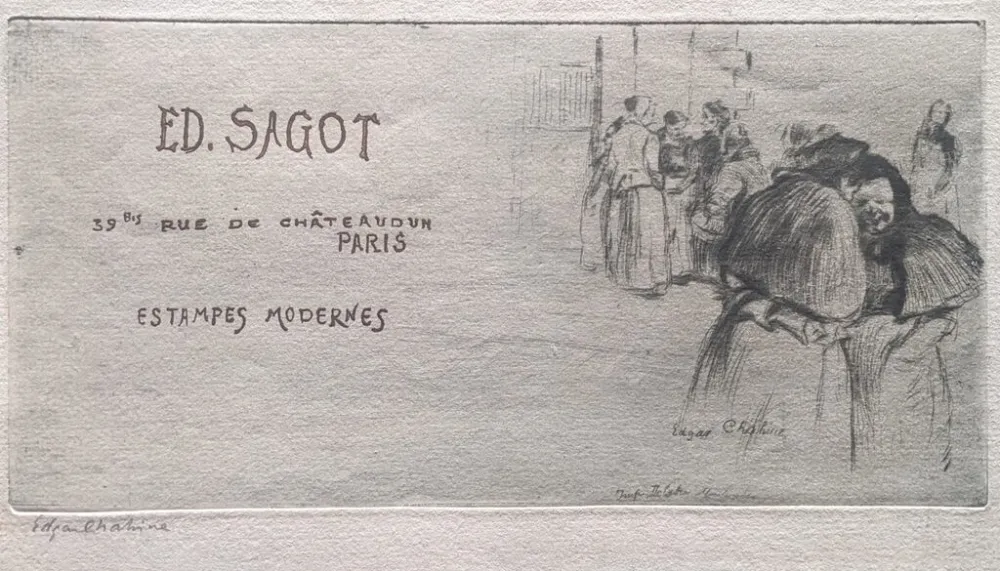 Gravura Chahine - Les Pauvresses