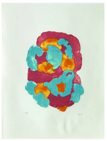 Litografia Chaudouët - Lichens 1