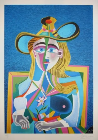 Litografia Chemiakin - Picasso transformation 2