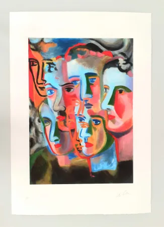 Água-Forte E Água-Tinta Chia - Enigma dei volti