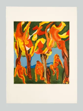 Água-Forte E Água-Tinta Chia - Figure nel bosco