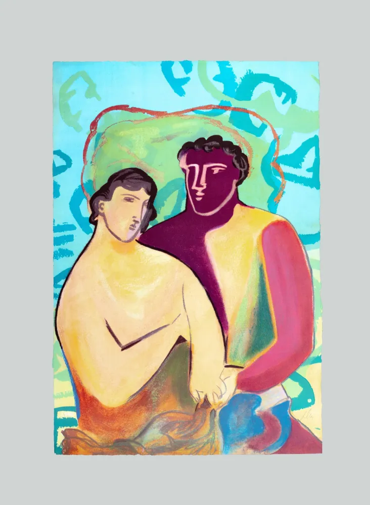 Serigrafia Chia - Noi due