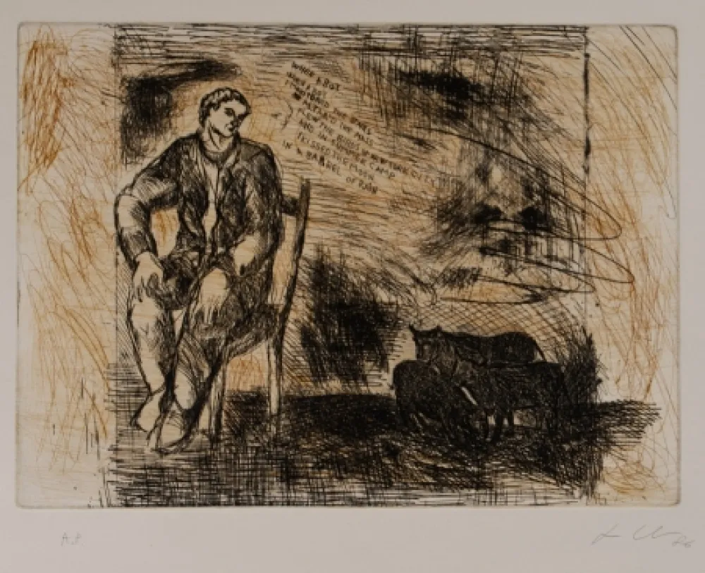 Gravura Chia - When a boy