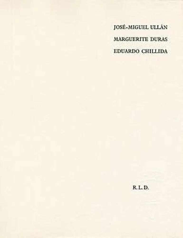 Livro Ilustrado Chillida - 