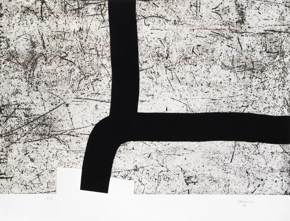 Gravura Chillida - Aizatu II 