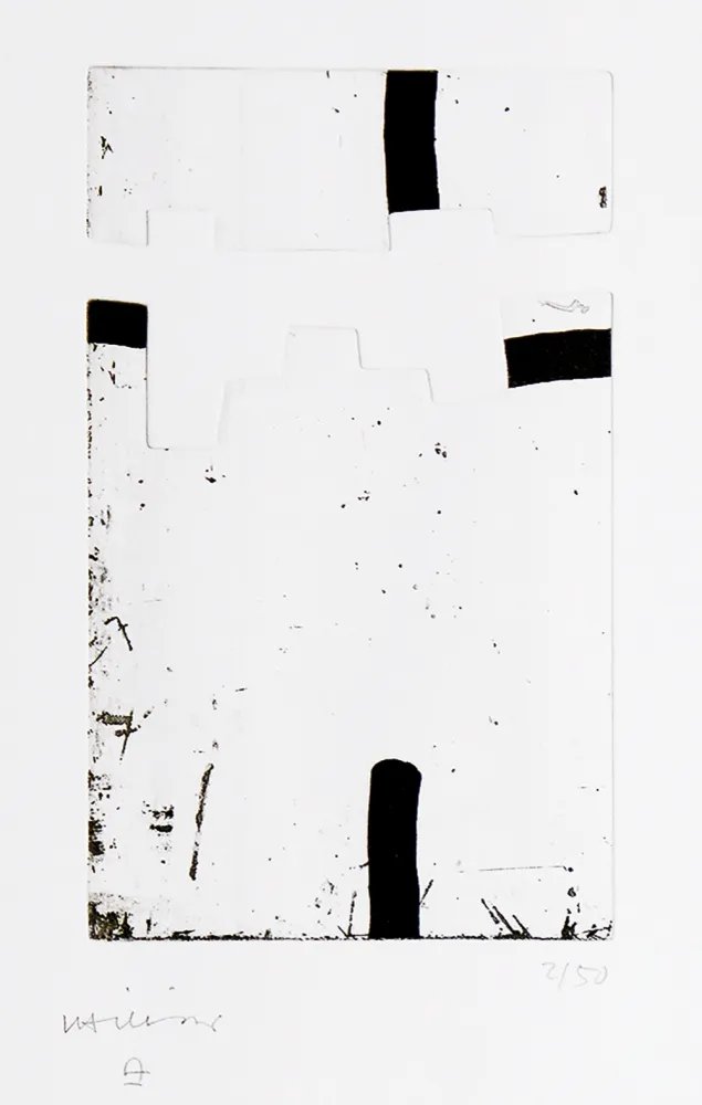 Água-Forte E Água-Tinta Chillida - Argi IV