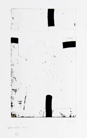 Água-Forte E Água-Tinta Chillida - Argi IV