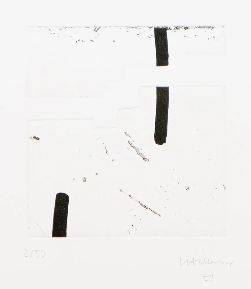 Água-Forte E Água-Tinta Chillida - Argi V