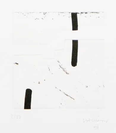 Água-Forte E Água-Tinta Chillida - Argi V