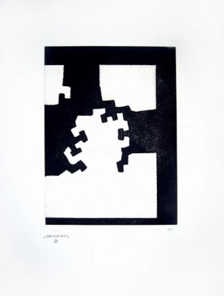 Gravura Chillida - Atzapar