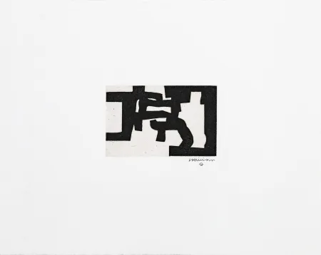 Gravura Chillida - Aurrera