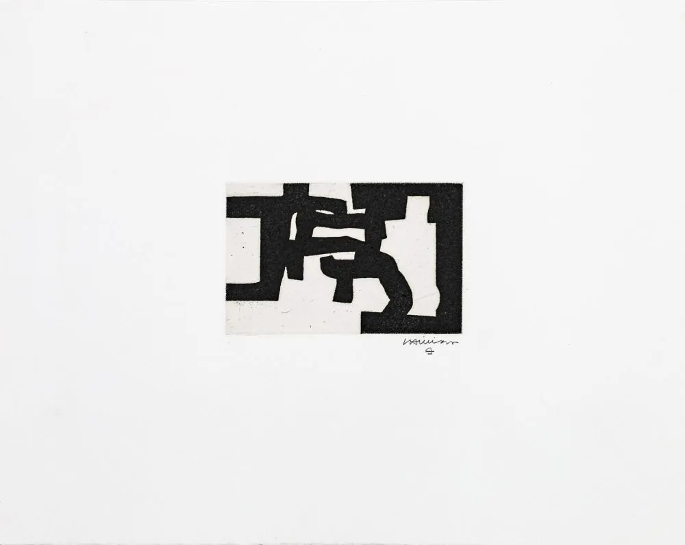 Gravura Chillida - Aurrera
