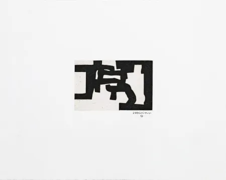 Gravura Chillida - Aurrera