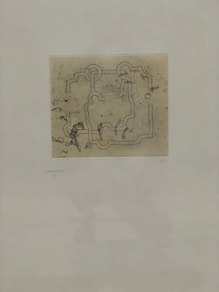 Água-Forte E Água-Tinta Chillida - Bidearte I