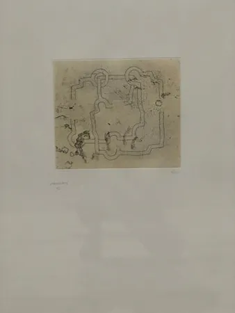 Água-Forte E Água-Tinta Chillida - Bidearte I
