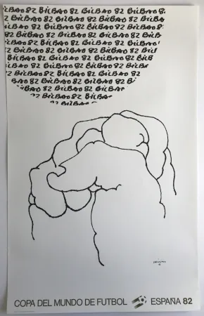 Cartaz Chillida - Bilbao 82