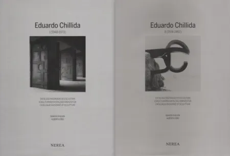 Livro Ilustrado Chillida - Catalogue raisonné of Sculpture 2 Volumes