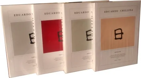 Livro Ilustrado Chillida - Chillida Opus 4 vol. Catalogue raisonné graphic work. 1959-2001