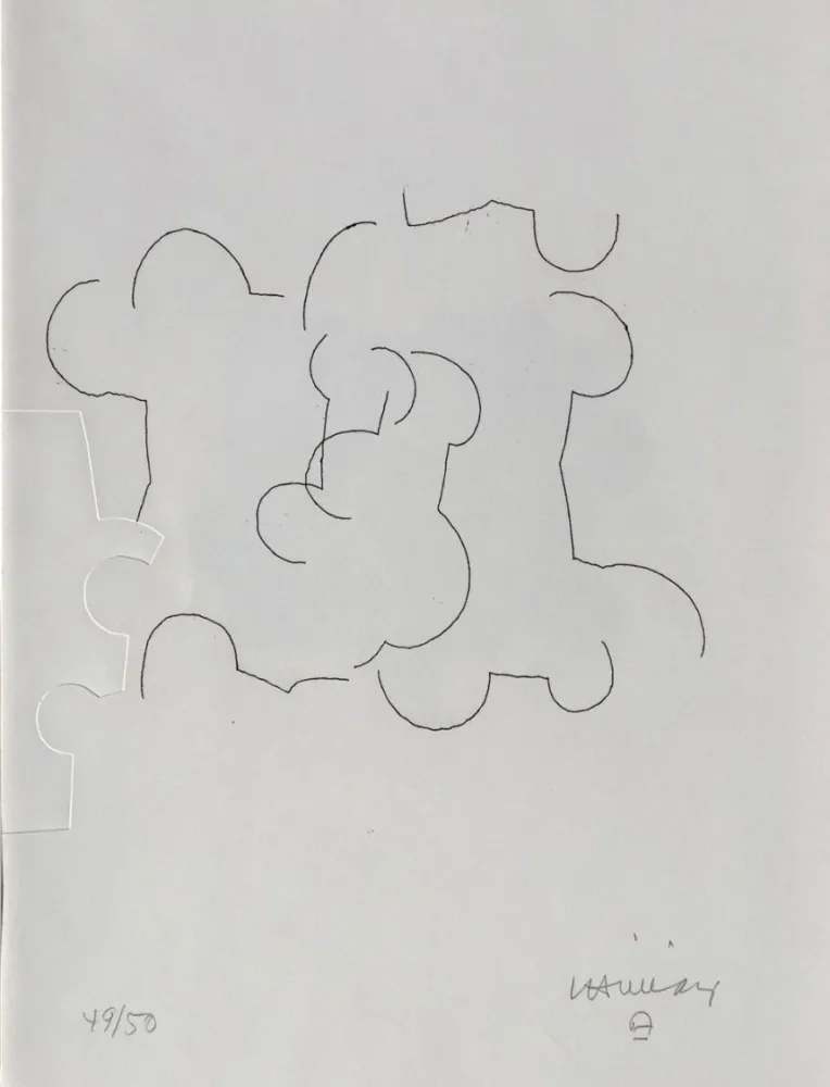 Gravura Chillida - Cioran