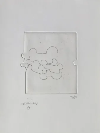 Água-Forte Chillida - Cioran XXVII
