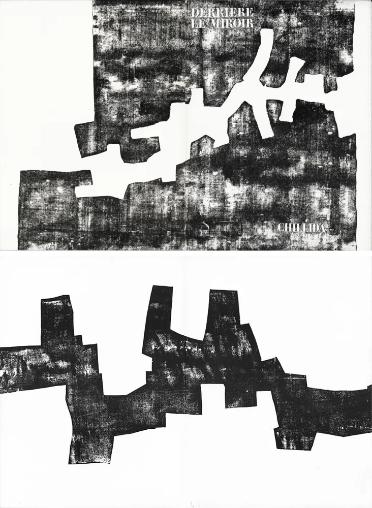 Livro Ilustrado Chillida - DERRIÈRE LE MIROIR N° 174. CHILLIDA. Novembre 1968. 