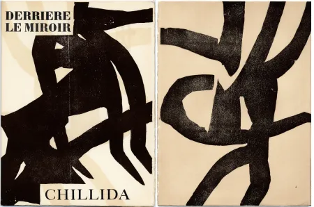 Livro Ilustrado Chillida - DERRIÈRE LE MIROIR N °90-91. CHILLIDA. Oct.-Novembre 1956.
