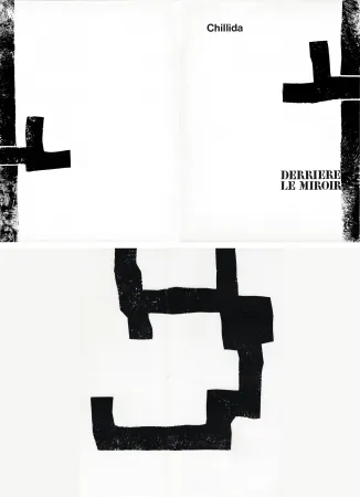Livro Ilustrado Chillida - DERRIÈRE LE MIROIR N°183. CHILLIDA. Février 1970.