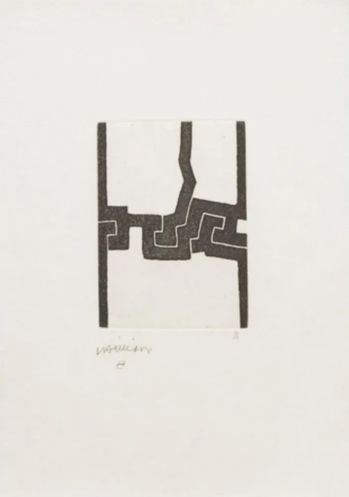 Gravura Chillida - Eintsu