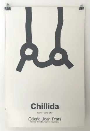 Cartaz Chillida - Galeria Joan Prats