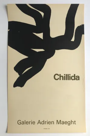 Cartaz Chillida - Galerie Adrien Maeght