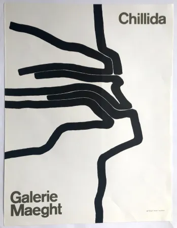 Cartaz Chillida - Galerie Maeght