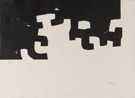 Xilogravura Chillida - Gili III
