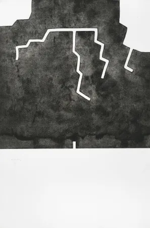 Gravura Chillida - Hildokatu III 