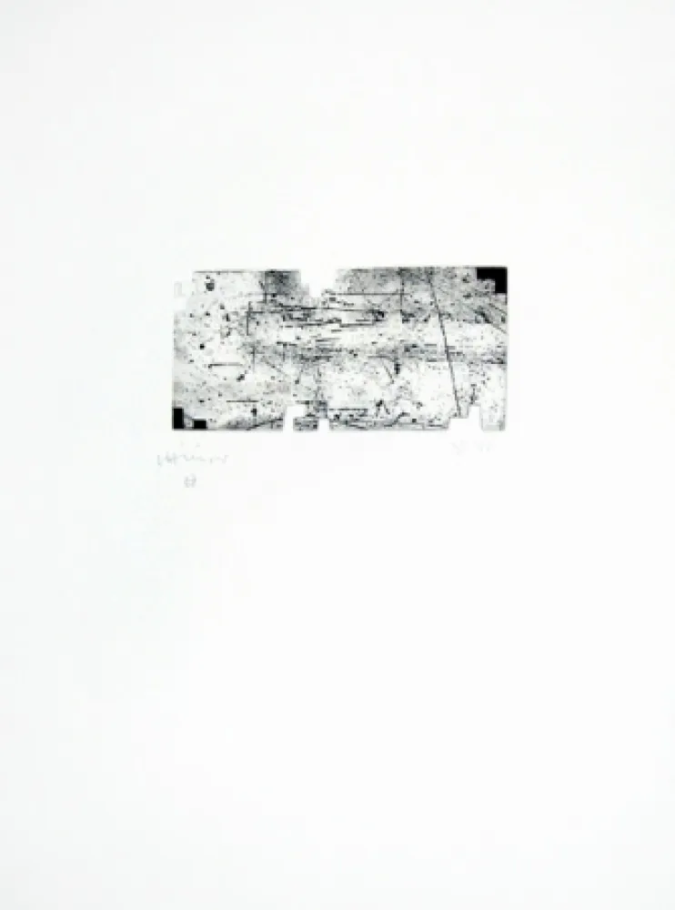 Gravura Chillida - Itsasoratu