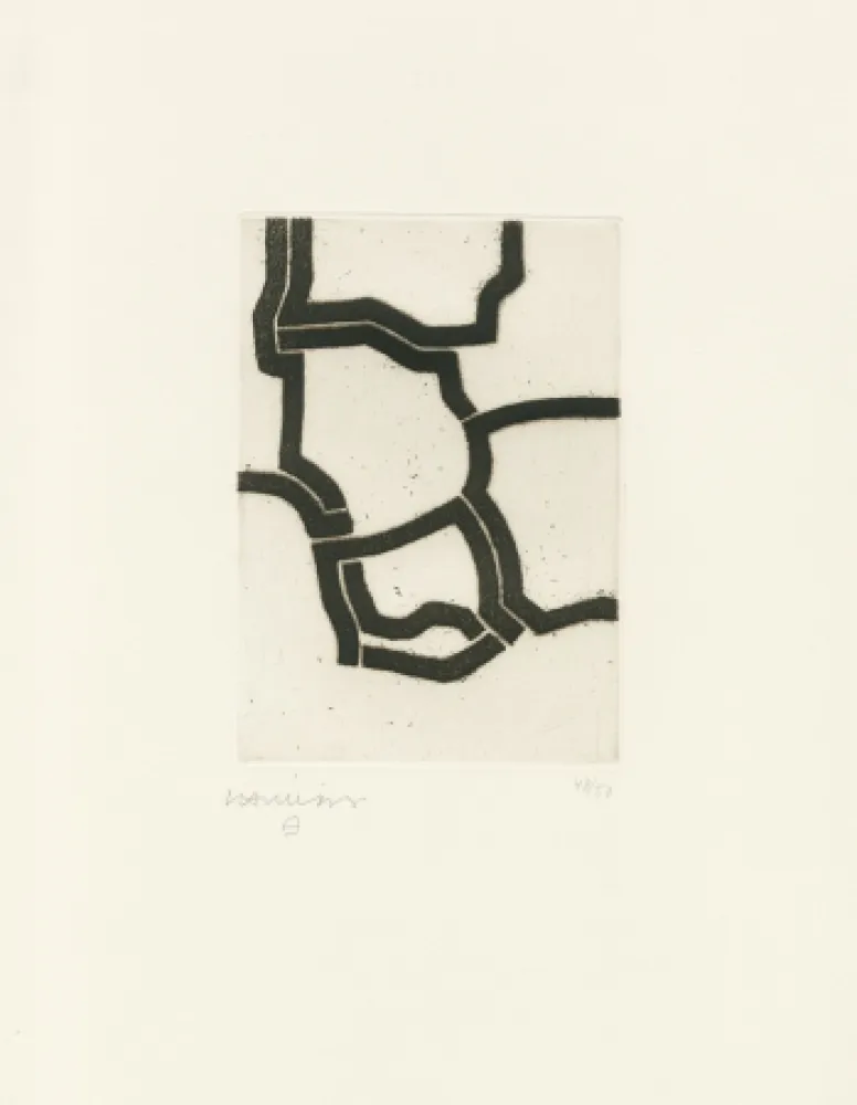 Água-Forte Chillida - Kate III (Kette III) 