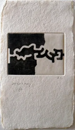 Gravura Chillida - Lasaitasun