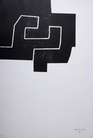 Litografia Chillida - Nancy, 1972 - Hand-signed