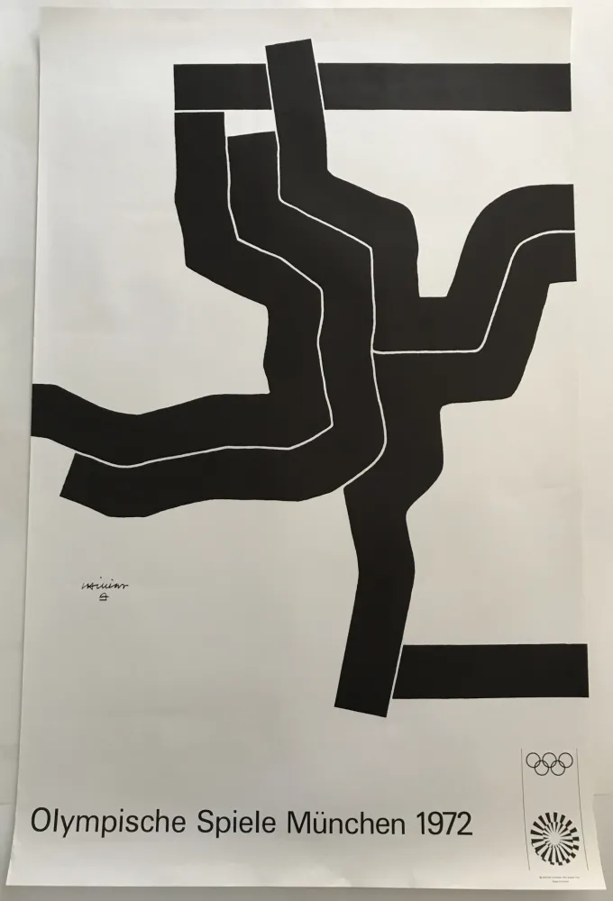 Cartaz Chillida - Olympische Spiele München