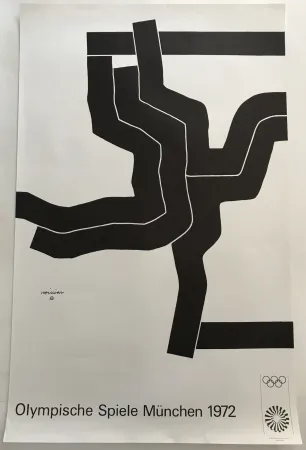 Cartaz Chillida - Olympische Spiele München
